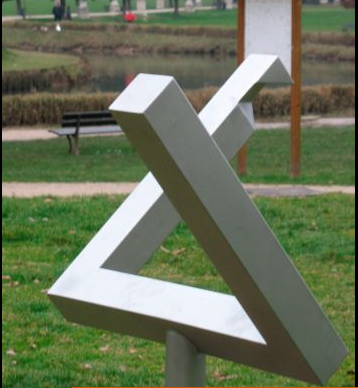 Фотографии Иллюзия оптическая Треугольник