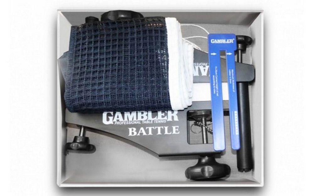 Фотографии Сетка для настольного тенниса Gambler Battle 312 GGB312