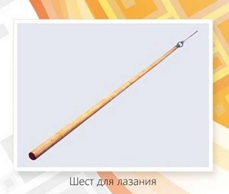 Фото Шест для лазания 3 м, D40 мм, берёза  Pioner A12520