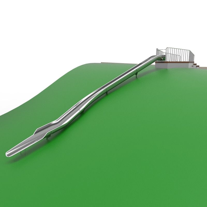 Фото Горка-желоб на естественном холме (13 п.м.)