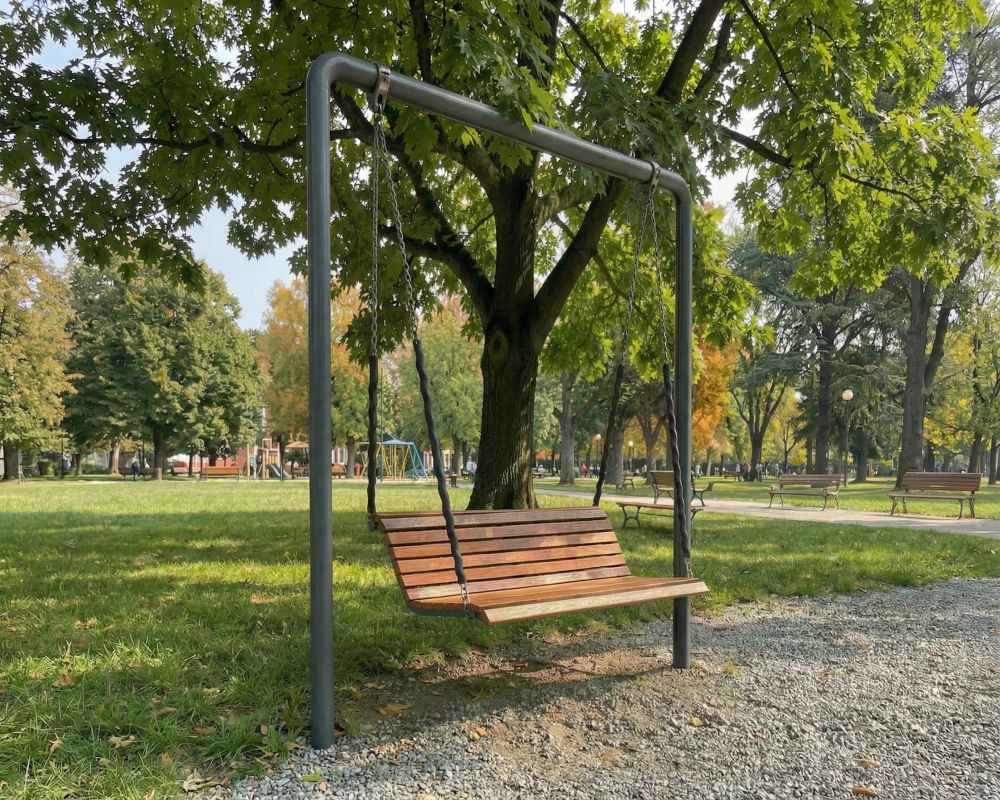Фотографии Качели садово-парковые «Бульвар»