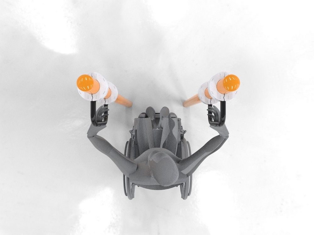 Фотографии Брусья параворкаут для подтягивания на коляске Pioner A11805