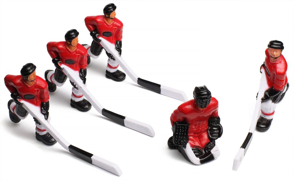 Фото Команда игроков для хоккея "Red Machine", красный