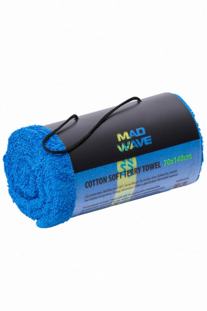 Фотографии Полотенце Mad Wave Cotton Sort Terry Towel M0762 01 1 04W синий