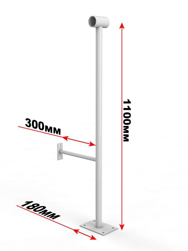 Фотографии Однорядный напольно-пристенный кронштейн  Pioner A13712