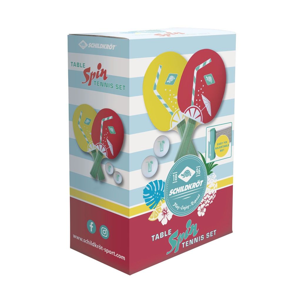 Фото Набор DONIC SPIN (2 ракетки, 3 мячика ...)