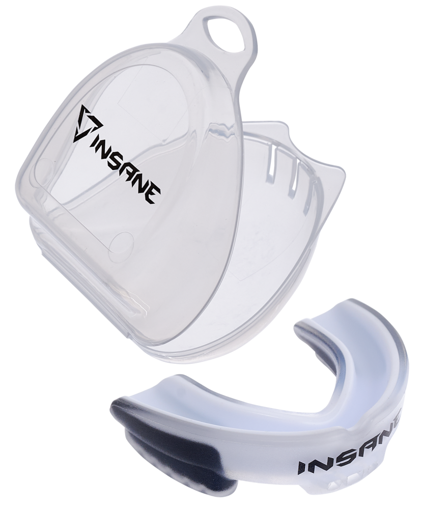 Фото Капа 1-челюстная LYNX, ЭВА, белый/черный, взрослый