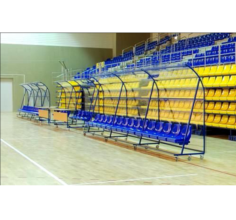 Фото Крытая кабинка для игроков