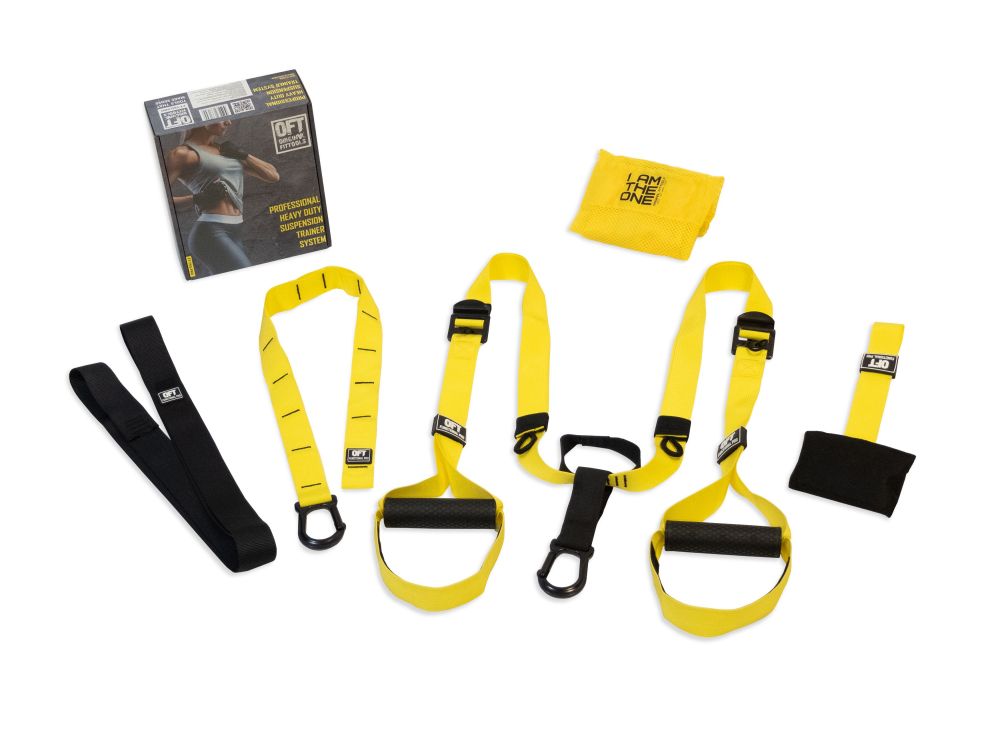 Фото Набор петель для функционального тренинга профессиональный с дополнительным карабином