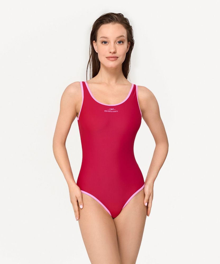 Фотографии Купальник для плавания Edge Raspberry/Lilac, полиамид