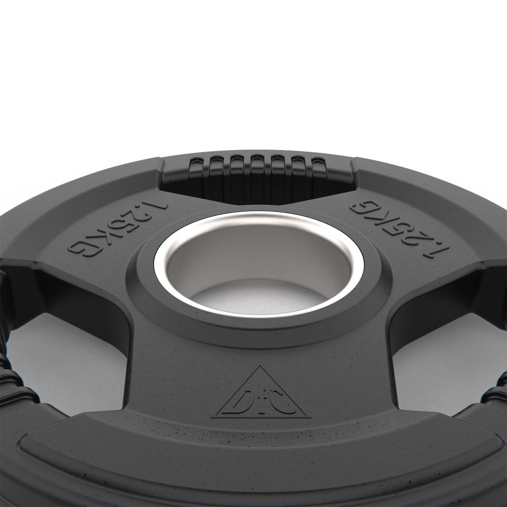 Диск обрезиненный DFC, чёрный, с хватом, 51мм, 1,25кг