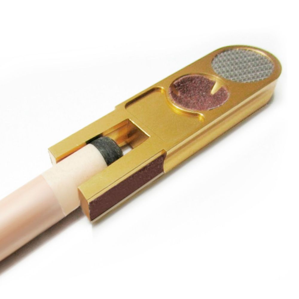 Фотографии Заточка Ulti-Mate Cue Tip Tool для наклейки золото