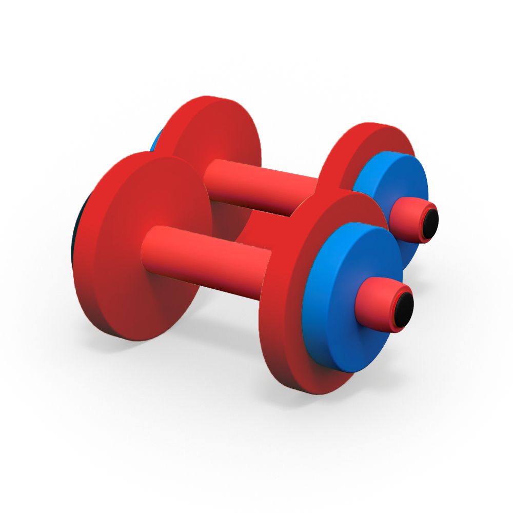 Фото Гантели детские DFC (комплект 2 шт) VT-2009