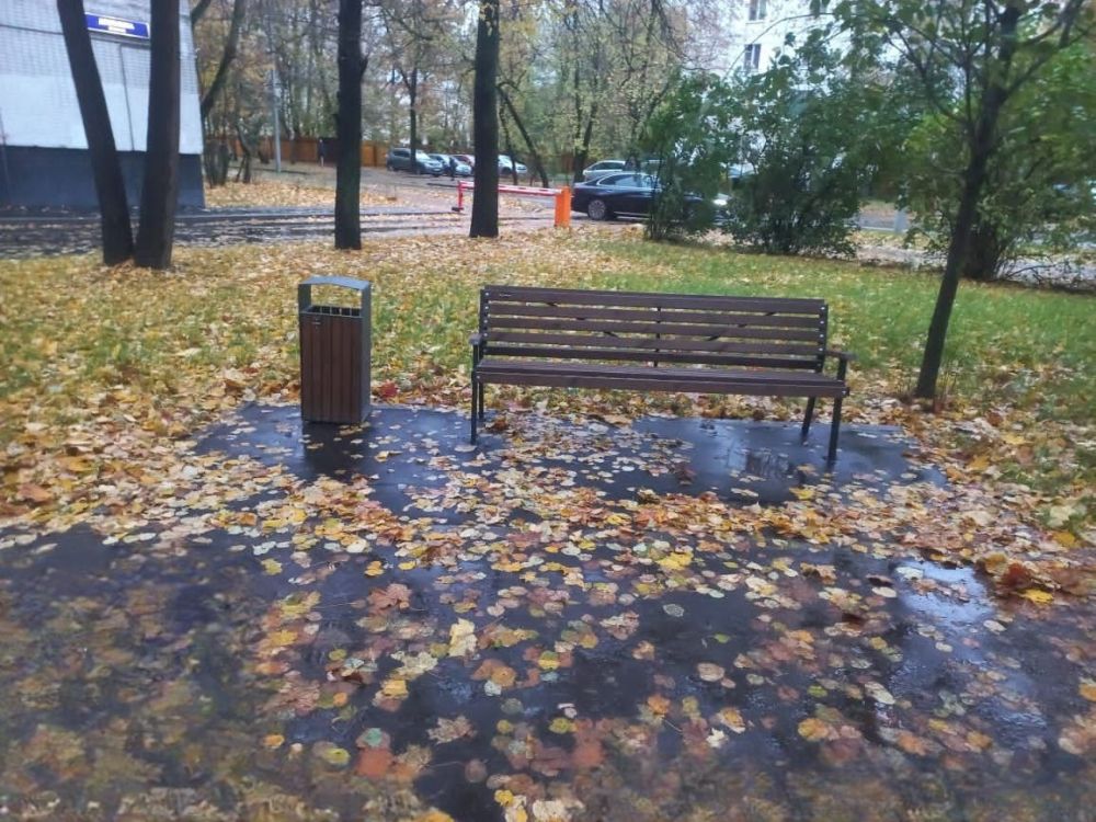 Фотографии Скамейка стальная «Модерн»