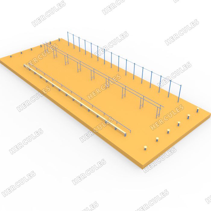 Фото Спортивный городок для армейского подразделения