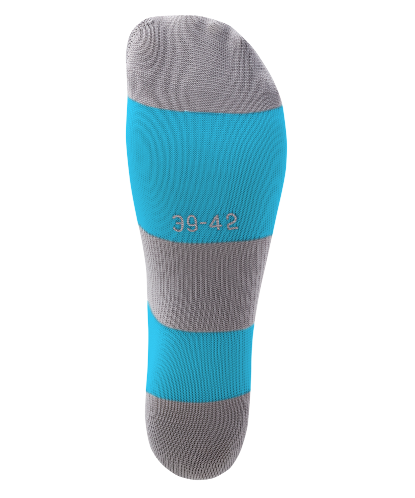 Фотографии Гетры футбольные CAMP BASIC SOCKS, бирюзовый/серый