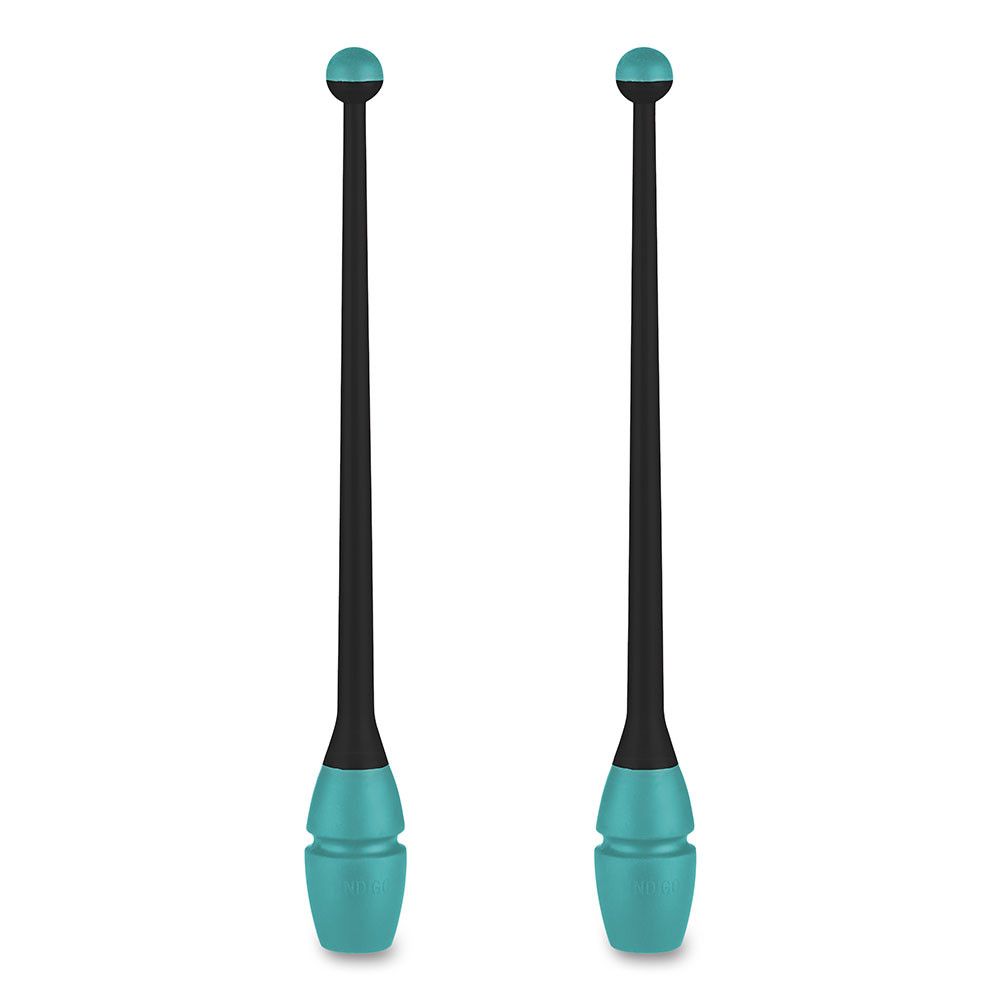 Фото Булавы для художественной гимнастики INDIGO IN018, длина 41 см, каучук, вставляющиеся