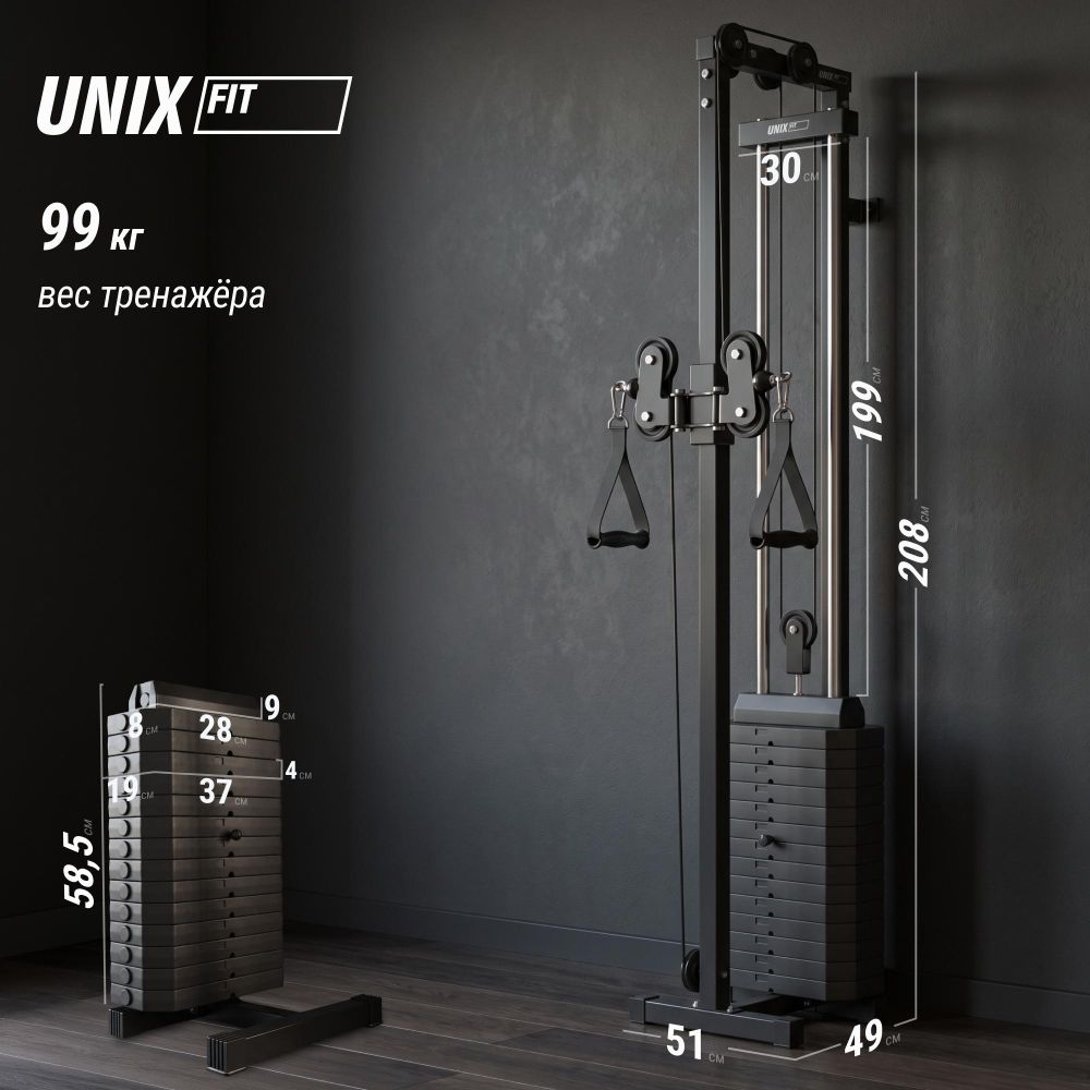 Кроссовер UNIX Fit  силовая станция / Station 67 (один блок)