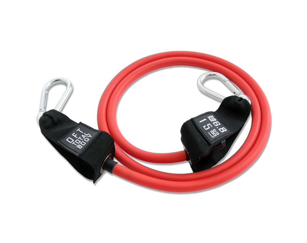 Фотографии Эспандер из натурального латекса с карабинами сопротивление 15 lbs