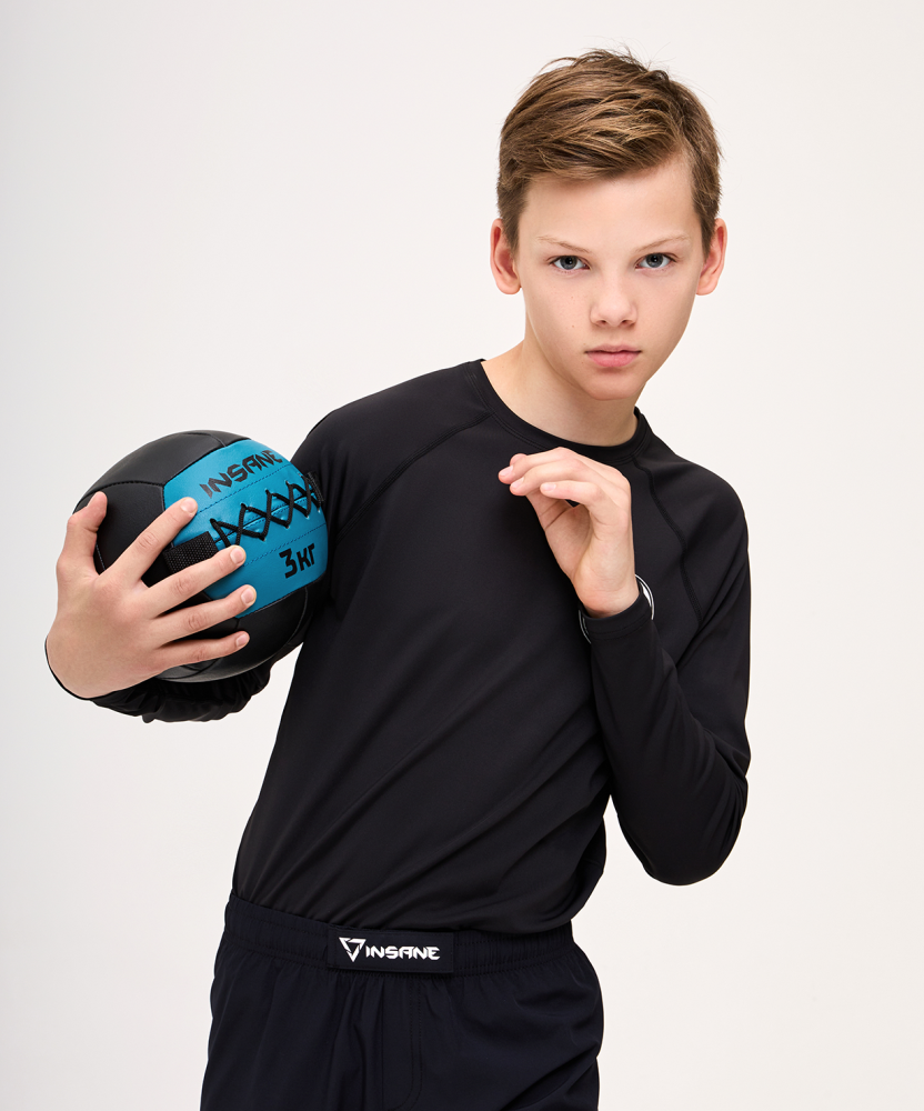 Фотографии Медбол IN24-WB100, 3 кг, голубой