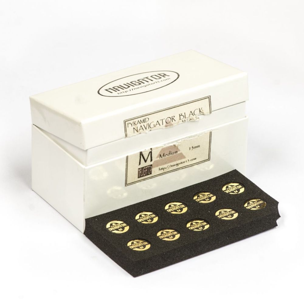 Фотографии Наклейка для кия "Navigator Pyramid Black" (M) 13мм