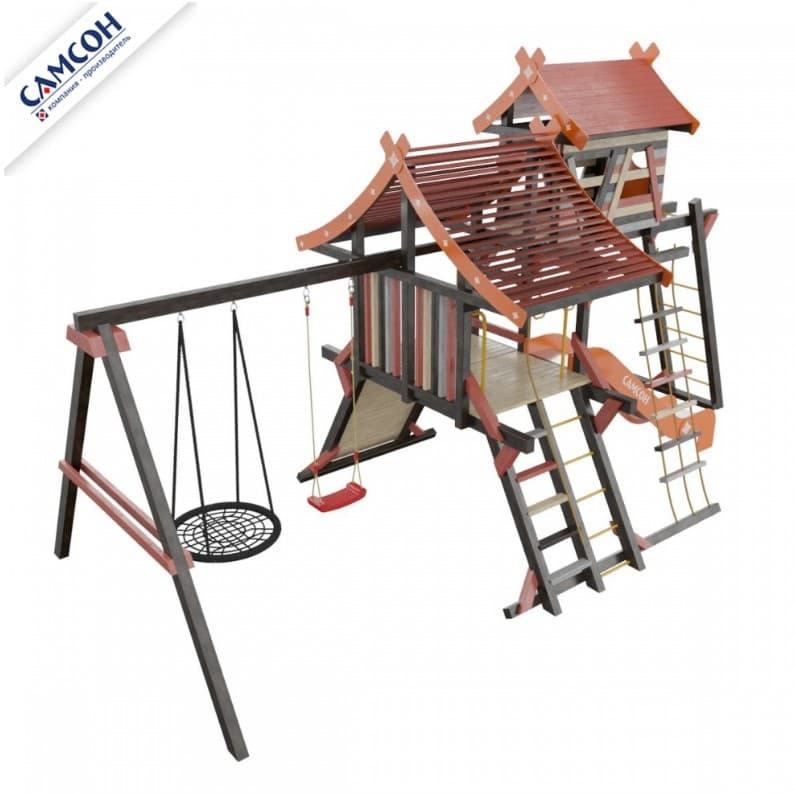 Фотографии Детская игровая площадка Самсон Хижина Корсика