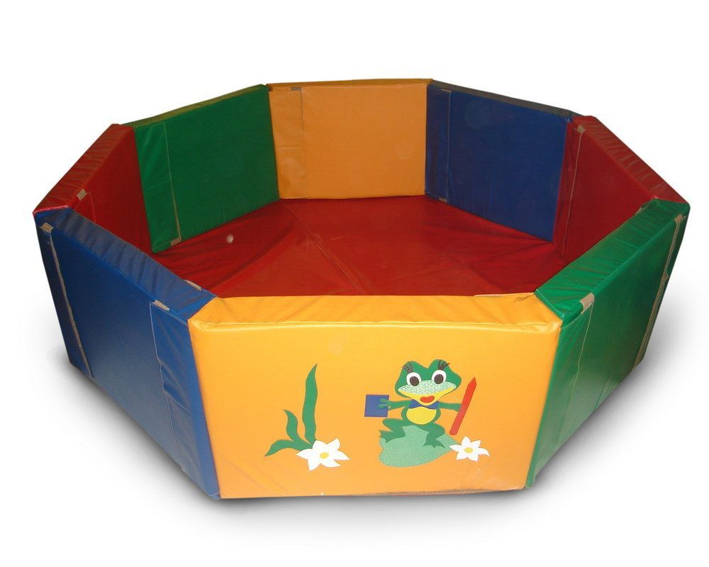 Сухой бассейн разборный восьмиугольный расчитан на 2000 шариков Pioner A11111