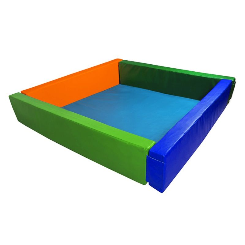 Сухой бассейн квадратный 2000х2000х400х100 мм (наполнитель холлослеп/холлофайбер)  Pioner A10273