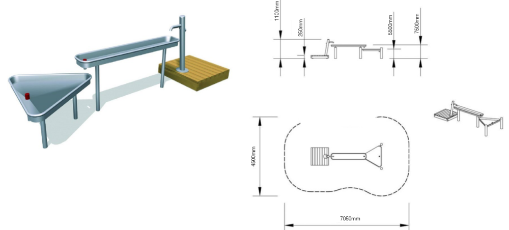 Фотографии Детская площадка для игр с песком и водой Ванны