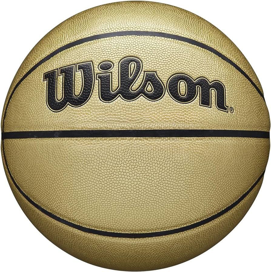 Фото Мяч баскетбольный Wilson NBA Gold Edition WTB3403XB, размер 7