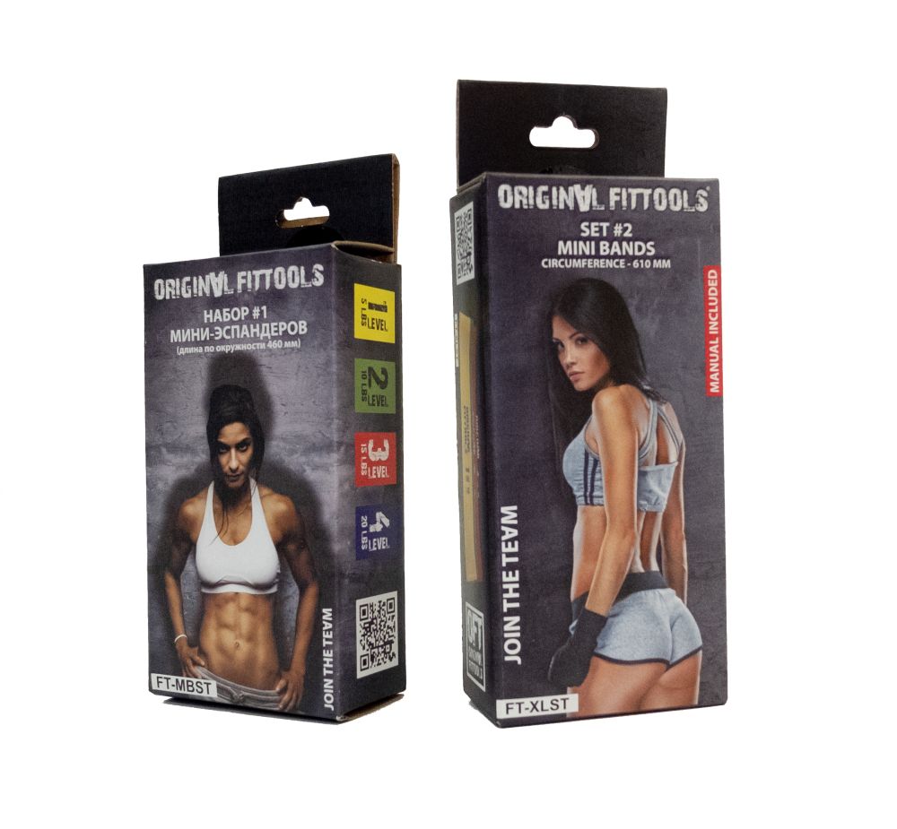 Фотографии Набор мини-эспандеров длина по окружности 610 мм