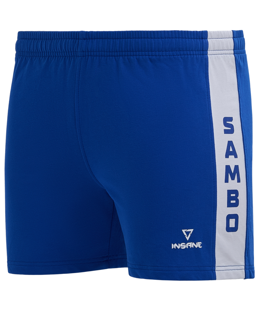 Фото Шорты для самбо START, хлопок, синий, детский