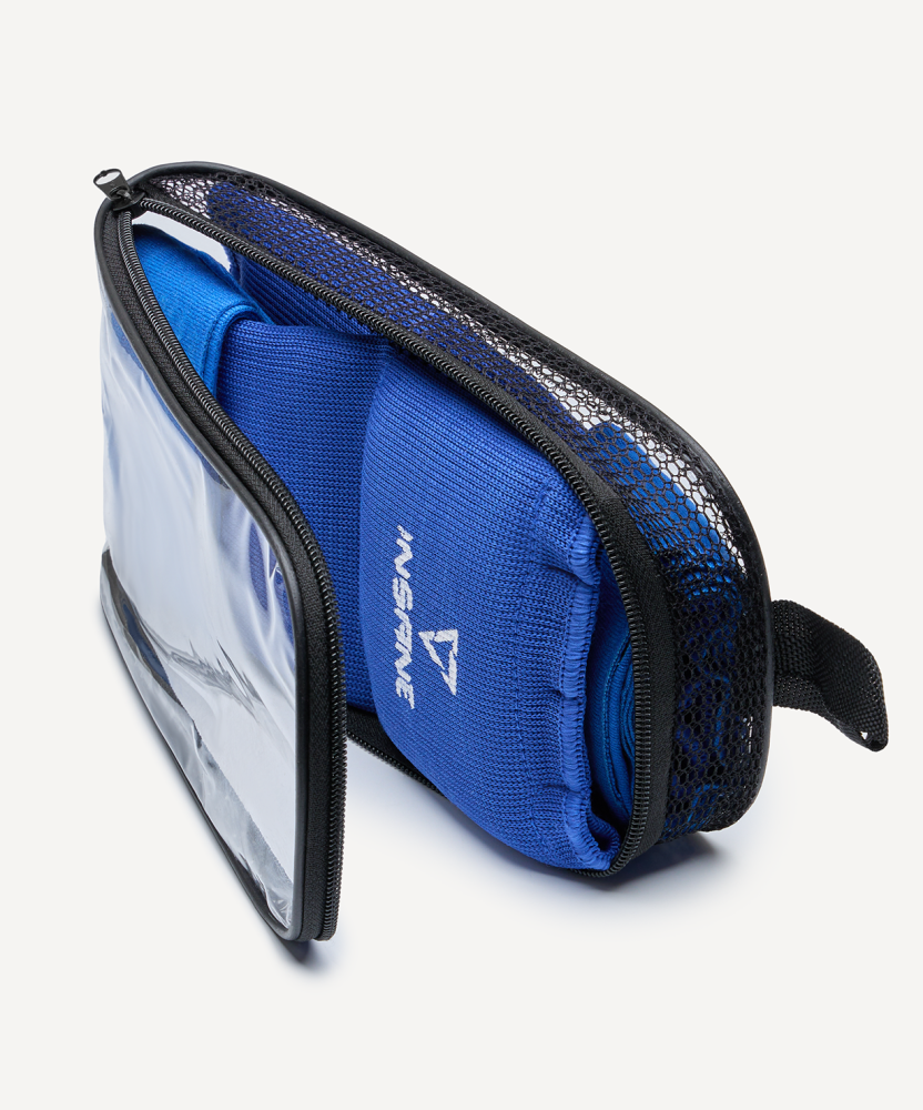 Фотографии Перчатки внутренние для бокса DASH, полиэстер/спандекс, синий, L