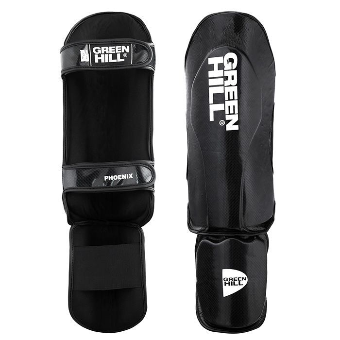 Фотографии Защита голень-стопа Green Hill Phoenix черная SIP-2160