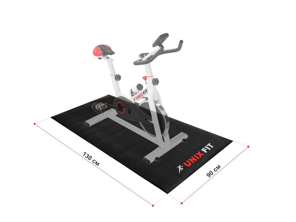 Коврик UnixFit для кардиотренажёров 130x90x0,6 см MAT90130P