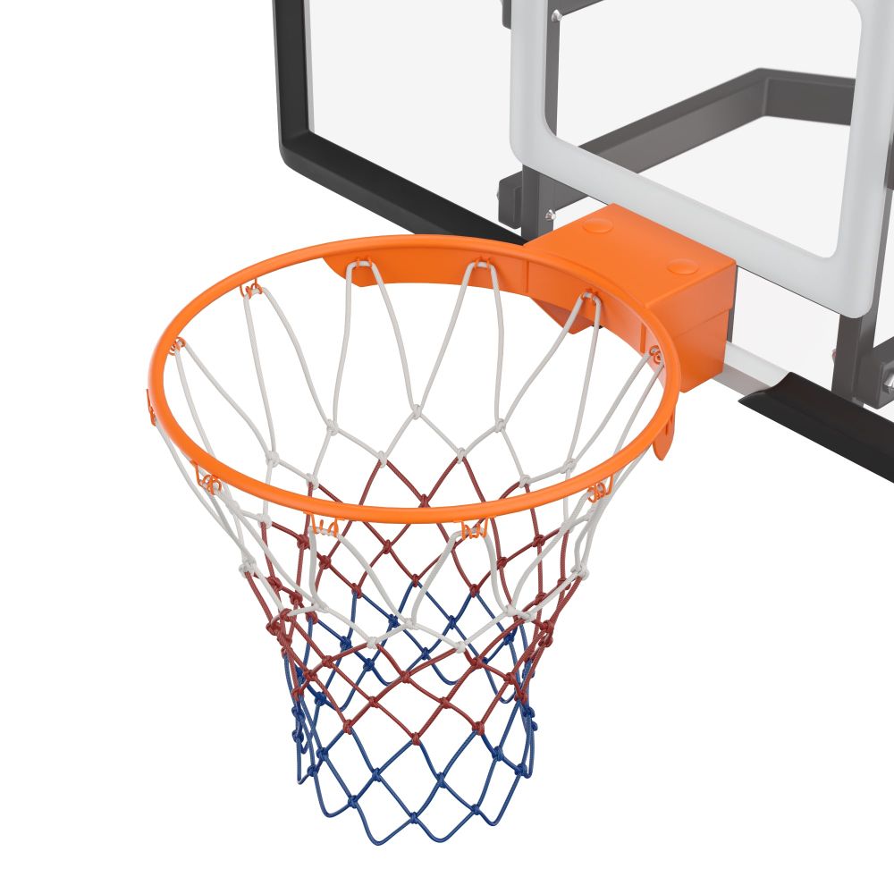 Фотографии Баскетбольная стойка UNIX Line B-Stand-TG 54x32" (140 х 82 см) R45 H230-305 см