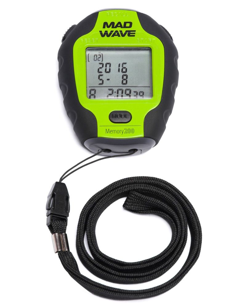 Фотографии Секундомер Mad Wave Stopwatch 200 memory M1409 02 0 10W