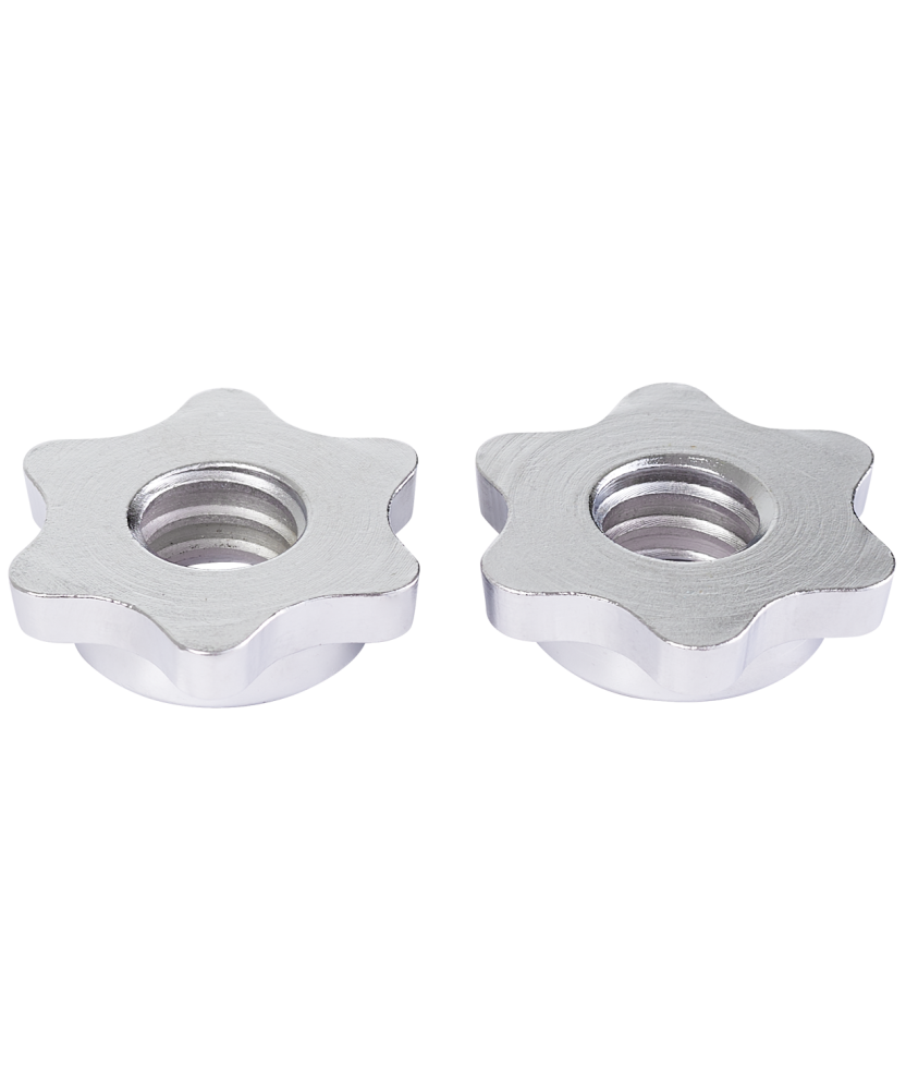 Фотографии Замки для грифа BB-108, d=26 мм, металлические, хромированный, 2 шт