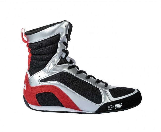 Фотографии Боксерки Clinch Olimp Limited Edition черно-серебристо-сине-красные C416