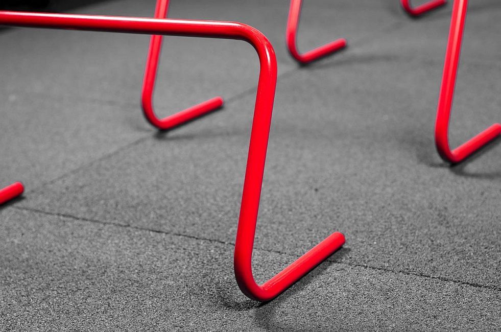 Фотографии Барьеры для тренировок , высота 45см, комплект 6шт YouSteel