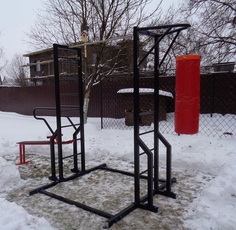 Фотографии W-3.00 Миникомплекс для воркаута мобильный улучшенный