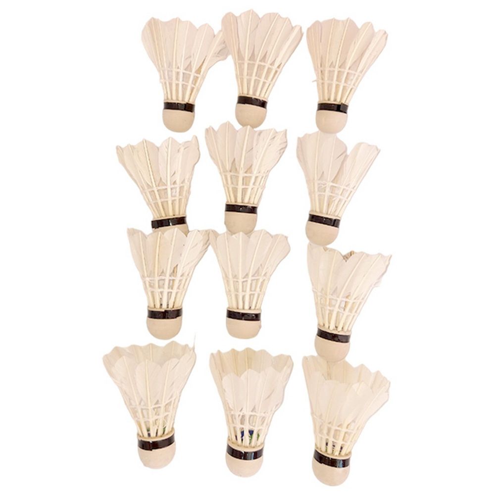 Фотографии Воланы перьевые Sportex Replika в тубе 12 штук E40707 белый