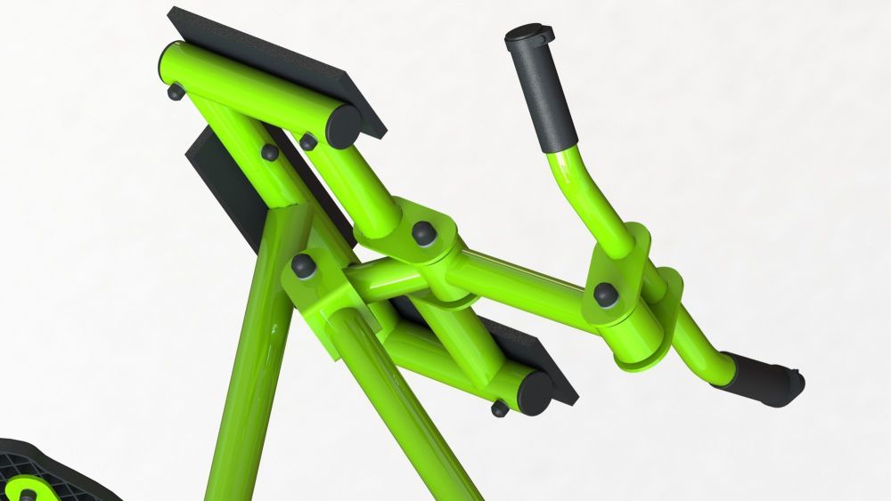 Фотографии Уличный тренажер взрослый Бицепс для одного Pioner A17407