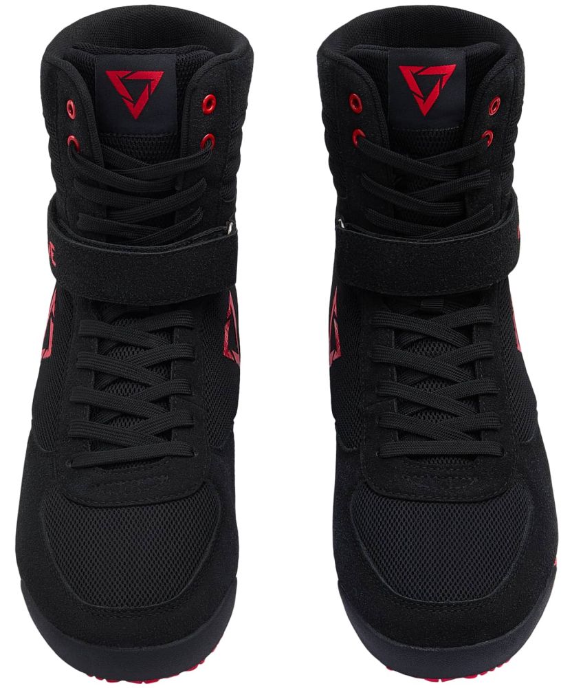 Фотографии Обувь для бокса высокая Insane ORO, черный/красный, детский