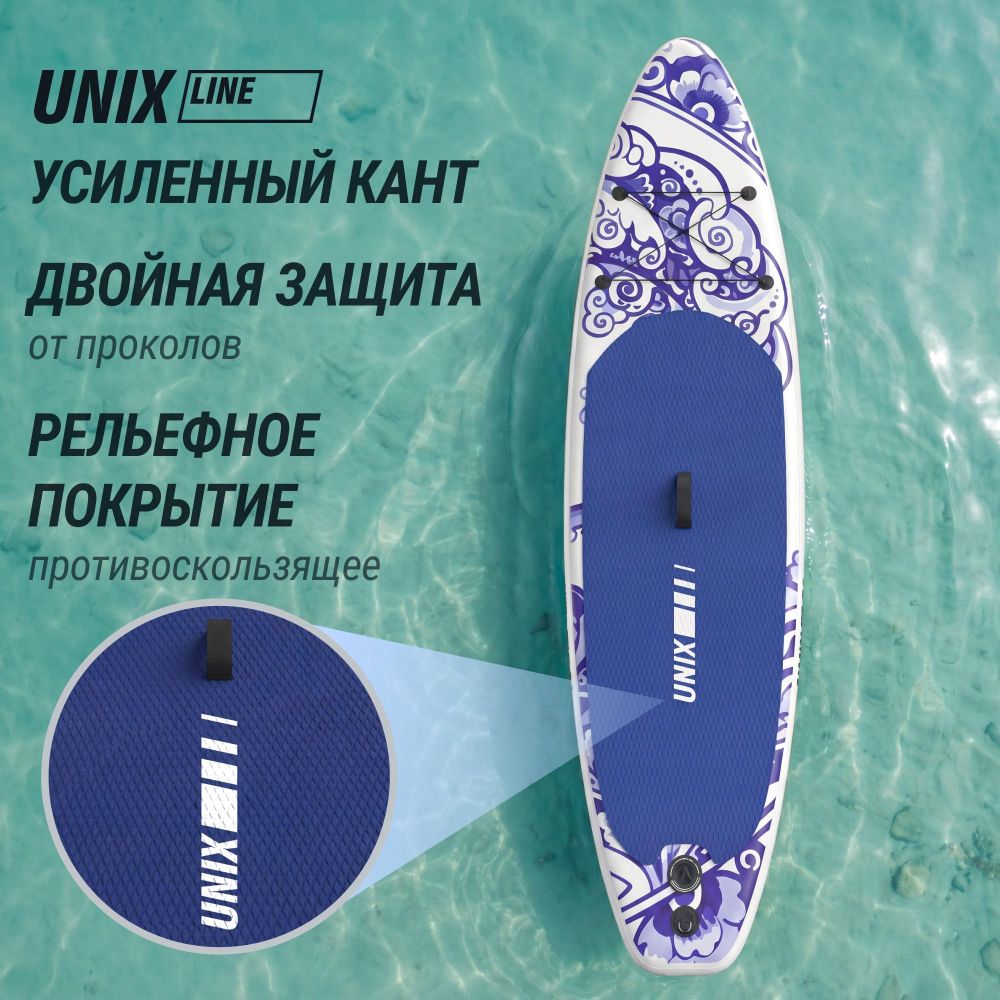 Фотографии SUP-борд UNIX Line Глазурь / Glaze (320см)