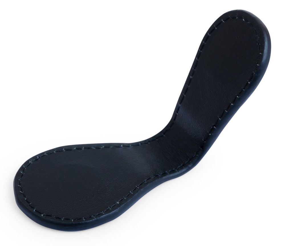 Фотографии Пенал для мела магнитный «GL» черный (натуральная кожа)