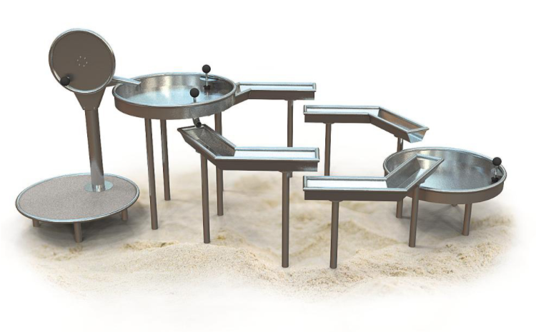 Фотографии Детская площадка для игр с песком и водой Ниагара