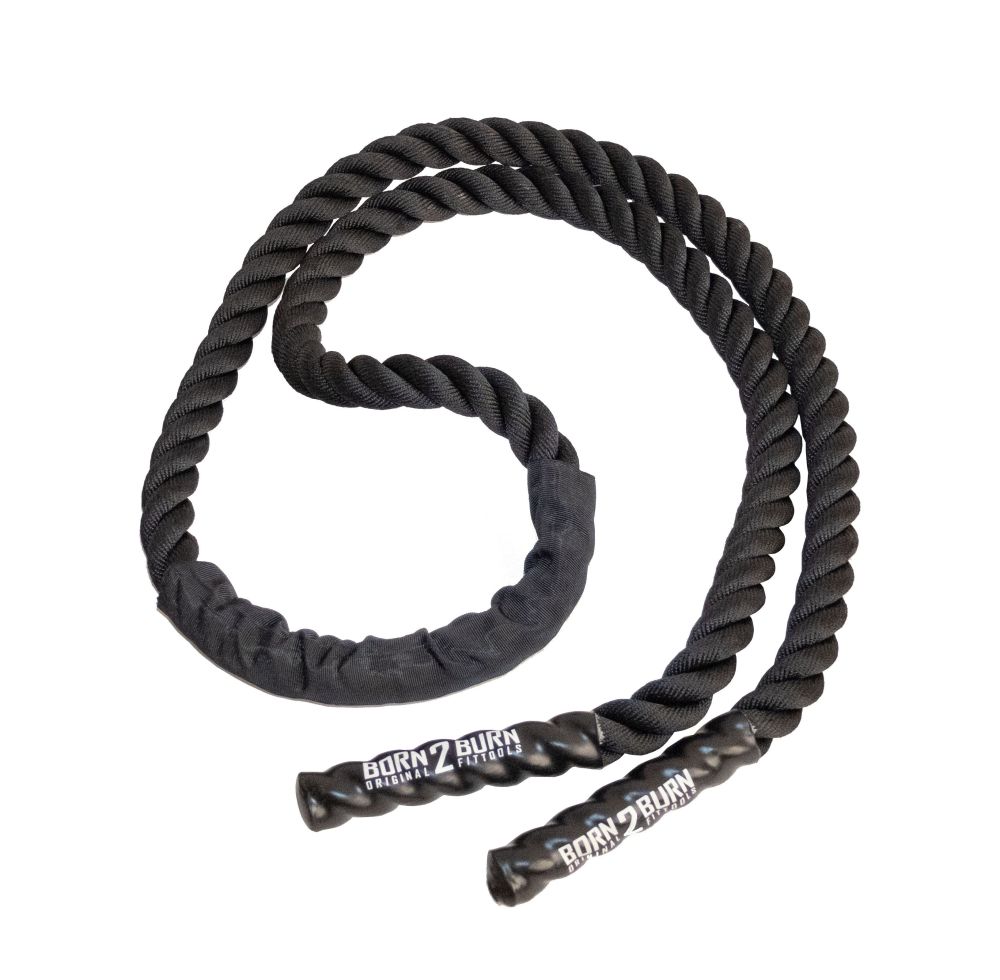 Фото Скакалка тяжелая для функционального тренинга 38мм x 3м