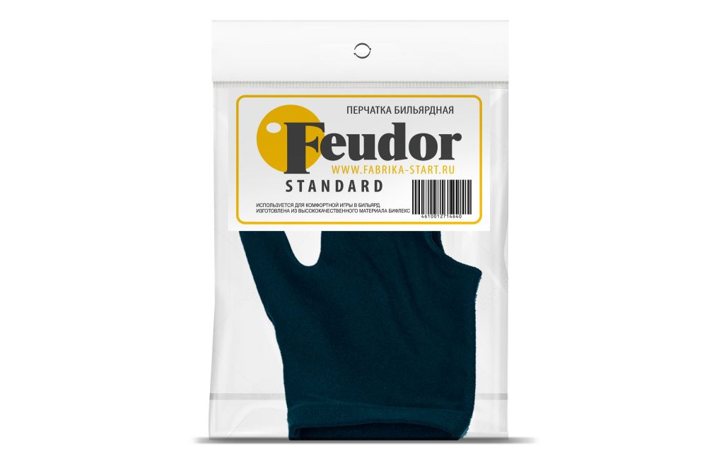 Фотографии Перчатка-бильярдная Feudor Standard blue XL