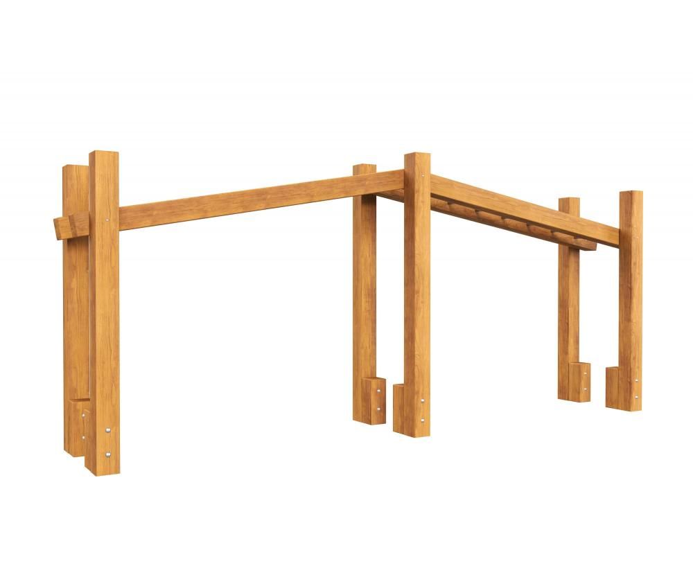 Фото Гимнастический рукоход WOOD&SPORT «Сиэтл»